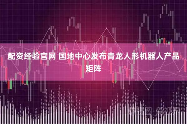 配资经验官网 国地中心发布青龙人形机器人产品矩阵